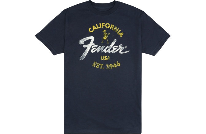 Tricou Fender Baja Blue T-Shirt Blue L