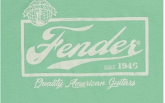 Tricou Fender Beer Label Men's Ringer Tee Sea Foam Green/White XL