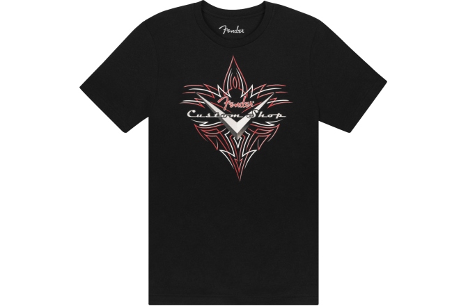 Tricou Fender Custom Shop Pinstripe T-Shirt Black XL