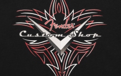 Tricou Fender Custom Shop Pinstripe T-Shirt Black XL
