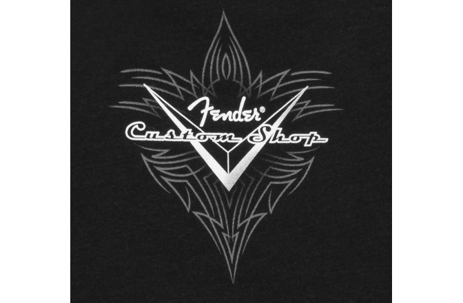 Tricou Fender Custom Shop Pinstripe T-Shirt Black XL