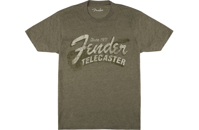 Tricou Fender Since 1951 Telecaster T-Shirt Military Heather Green XL