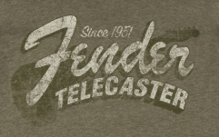 Tricou Fender Since 1951 Telecaster T-Shirt Military Heather Green XL