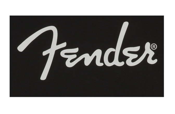 Tricou Fender Spaghetti Logo Men's Tee Black Small