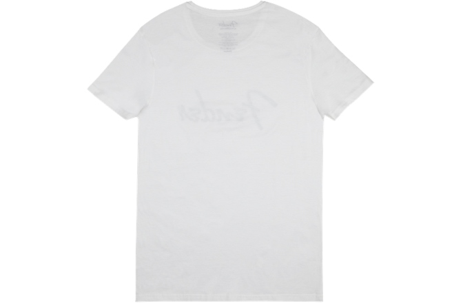 Tricou Fender Spaghetti Logo Men's Tee White Large