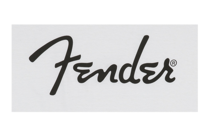 Tricou Fender Spaghetti Logo Men's Tee White Large