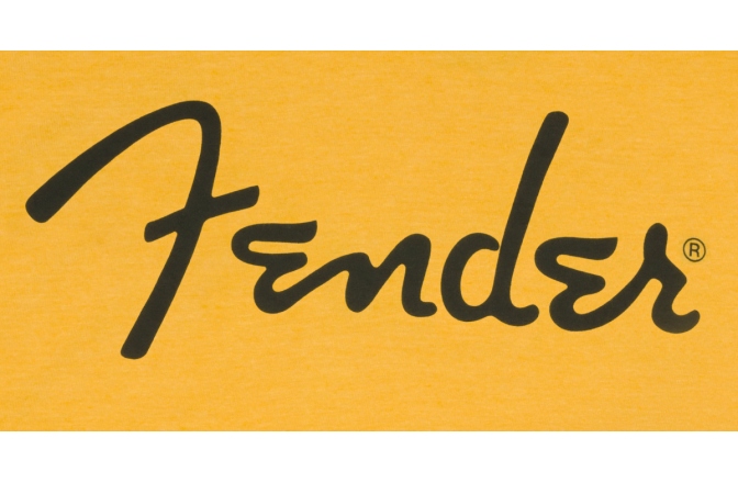 Tricou Fender Spaghetti Logo T-Shirt Butterscotch Blonde M