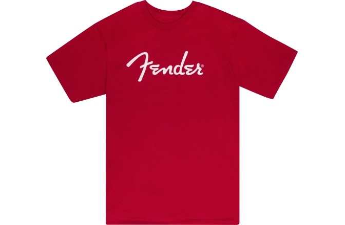 Tricou Fender Spaghetti Logo T-Shirt Dakota Red M