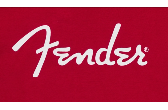 Tricou Fender Spaghetti Logo T-Shirt Dakota Red M