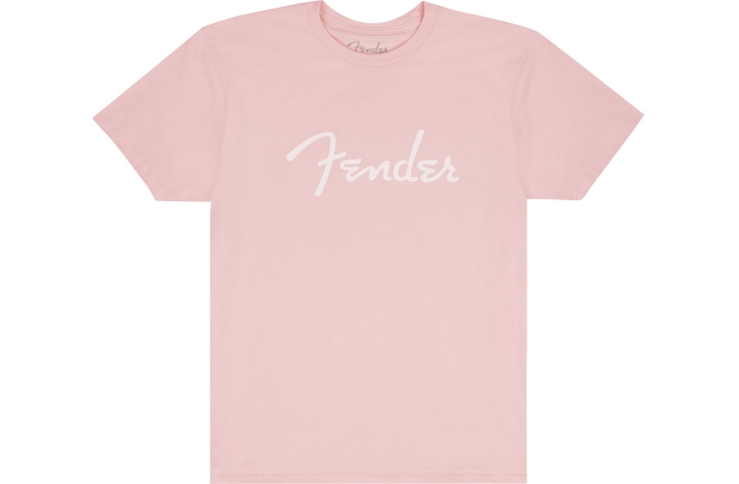 Tricou Fender Spaghetti Logo T-Shirt Shell Pink M