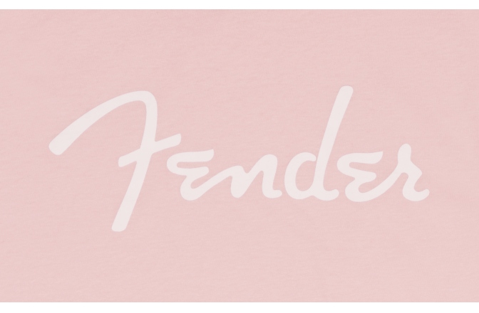 Tricou Fender Spaghetti Logo T-Shirt Shell Pink M