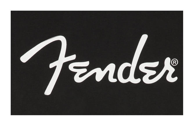 Tricou Fender Spaghetti Logo Women's Tee Black Large