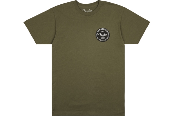 Stratocaster™ 70th Anniversary Badge Tee Olive XL