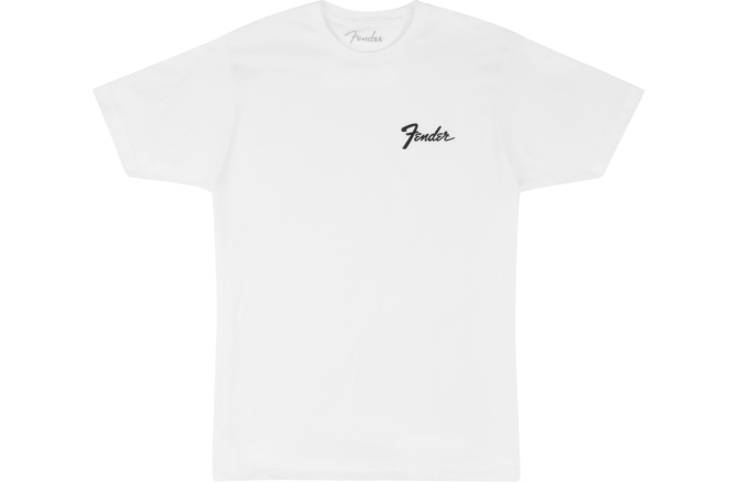 Tricou Fender Transition Logo Tee White M
