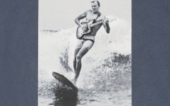 Tricou Fender Vintage Ad Surfer Tee Ocean XL