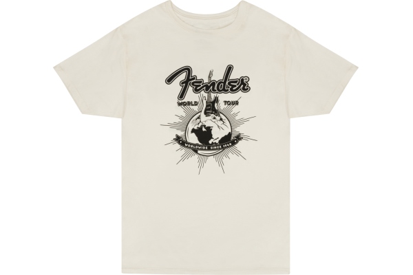 World Tour Vintage White L