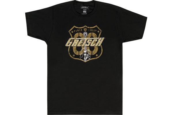 Route 83 T-Shirt Black Large