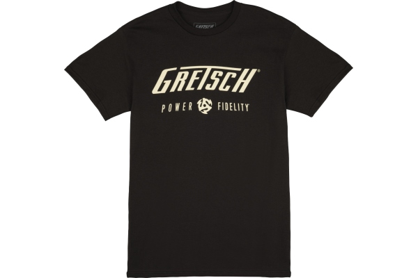 Gretsch Power & Fidelity™ Logo T-Shirt Black L