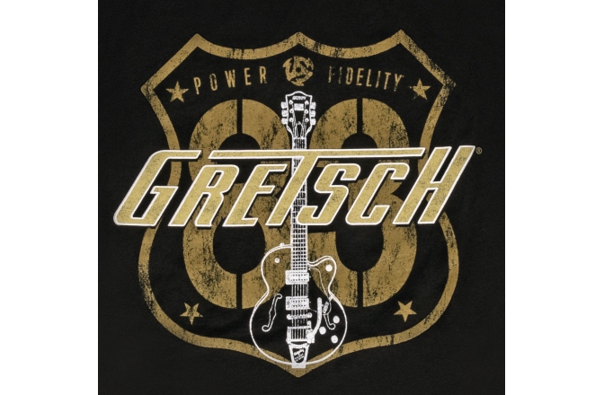 Tricou Gretsch Gretsch Route 83 T-Shirt Black Small