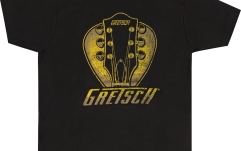 Tricou Gretsch Guitars Headstock Pick T-Shirt Black XL