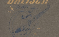 Tricou Gretsch Guitars Lightning Bolt T-Shirt Military Heather Green S