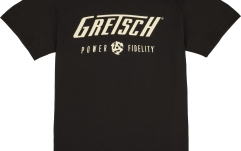 Tricou Gretsch Guitars Power & Fidelity™ Logo T-Shirt Black M