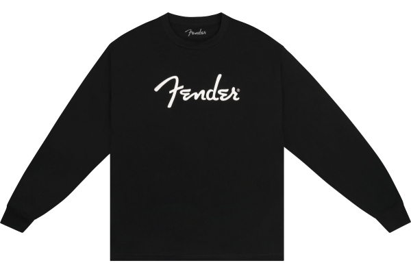 Spaghetti Logo Long-Sleeve T-shirt, Black, S