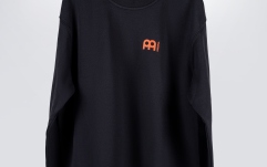 Tricou mânecă lungă Meinl Black  sweatshirt with logo on left chest