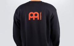 Tricou mânecă lungă Meinl Black  sweatshirt with logo on left chest