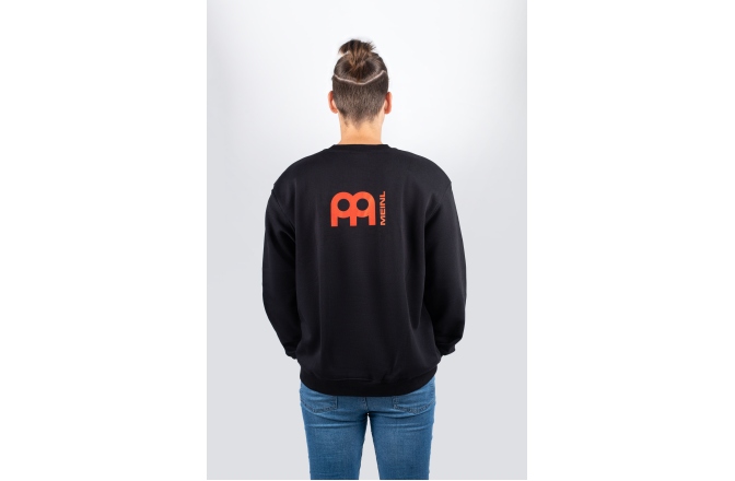 Tricou mânecă lungă Meinl Black  sweatshirt with logo on left chest