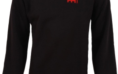 Tricou mânecă lungă Meinl Black  sweatshirt with logo on left chest