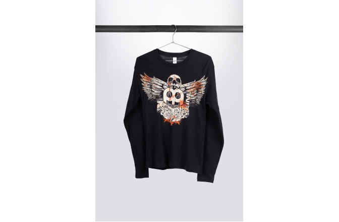 Tricou mânecă lungă Meinl longsleeve black with imprinted jawbreaker frontprint