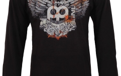 Tricou mânecă lungă Meinl longsleeve black with imprinted jawbreaker frontprint