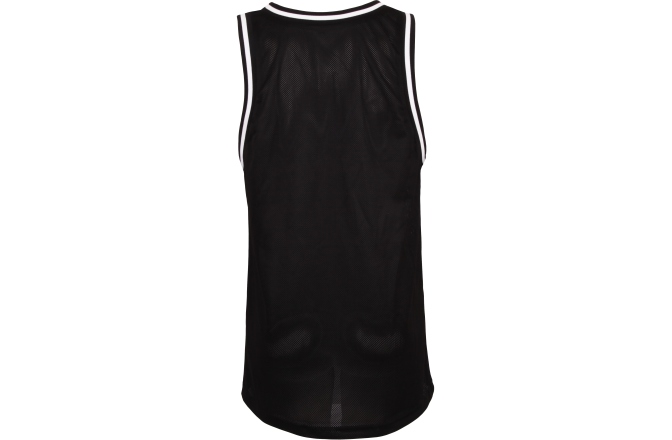 Tricou  Meinl Black  tanktop with imprinted white metal-fork logo on chest