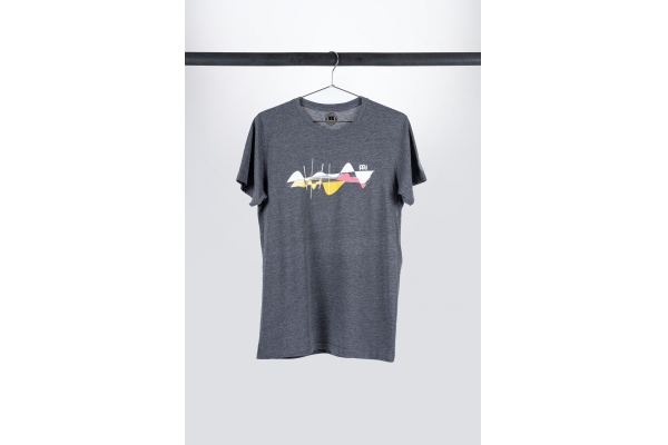 Ladies T-Shirt Designed By Anika Nilles - Size L Grey Ladies T-Shirt Designed By Anika Nilles - Size L Grey
