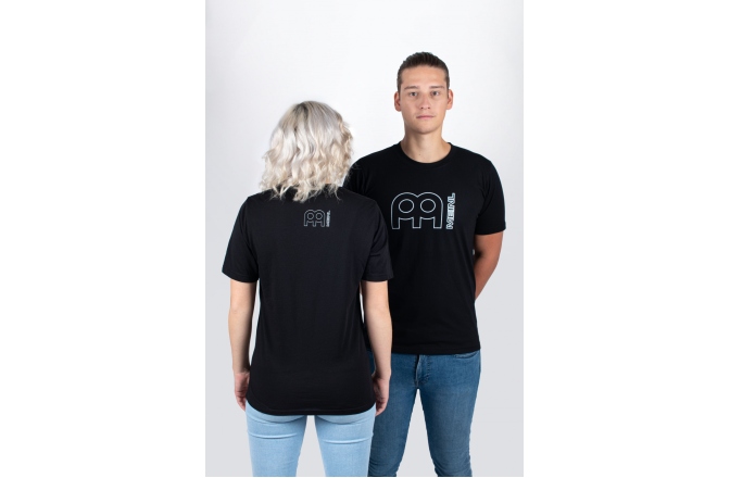 Tricou Meinl T-Shirt Black - With Hollow Meinl Logo M