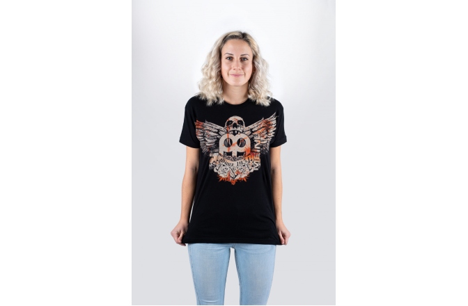 Tricou Meinl T-Shirt Black With Imprinted Jawbreaker Logo On Chest S