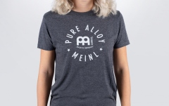 Tricou Meinl T-Shirt Charcoal - With Pure Alloy Logo S
