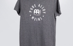 Tricou Meinl T-Shirt Charcoal - With Pure Alloy Logo S