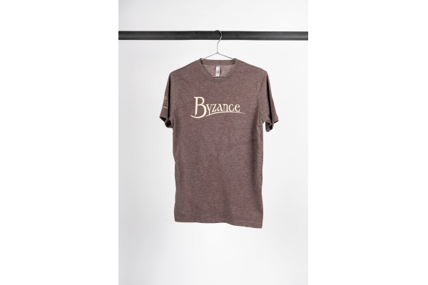 T-Shirt Espresso - With Byzance Logo S