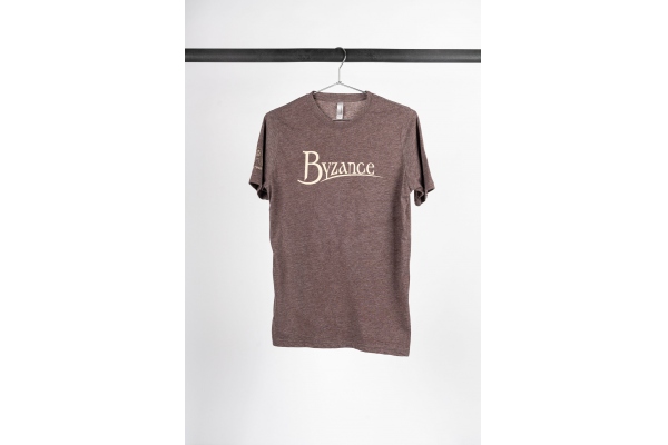 T-Shirt Espresso - With Byzance Logo XXL T-Shirt Espresso - With Byzance Logo XXL