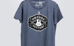 Tricou Ortega Americana Guitar T-Shirt - Vintage Washed Blue/L