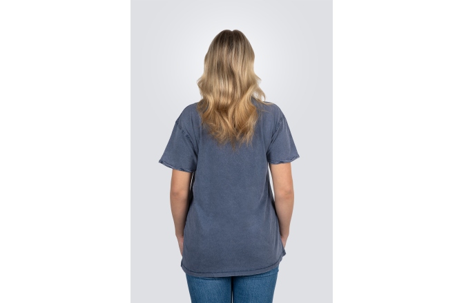 Tricou Ortega Americana Guitar T-Shirt - Vintage Washed Blue/L