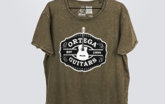 Tricou Ortega Americana Guitar T-Shirt - Vintage Washed Green/M