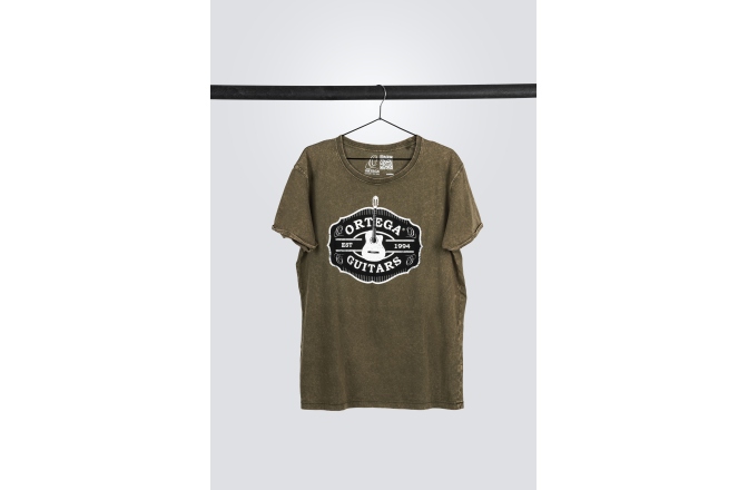 Tricou Ortega Americana Guitar T-Shirt - Vintage Washed Green/M