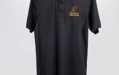 Tricou Ortega Golf Polo Shirt, Black, embroidered