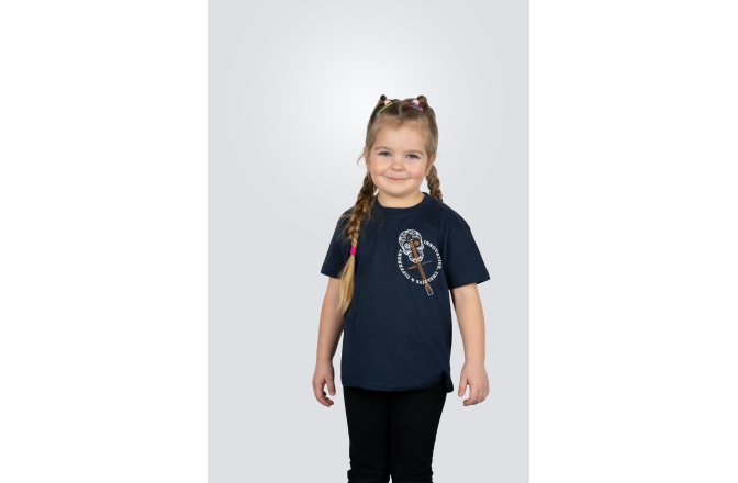 Tricou Ortega Skull Kids T-Shirt - Navy Blue/ 5-6