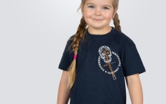 Tricou Ortega Skull Kids T-Shirt - Navy Blue/ 7-8