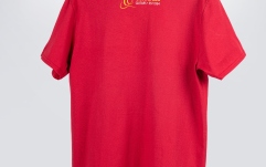 Tricou Ortega T-Shirt "Bars" - Burgundy Red