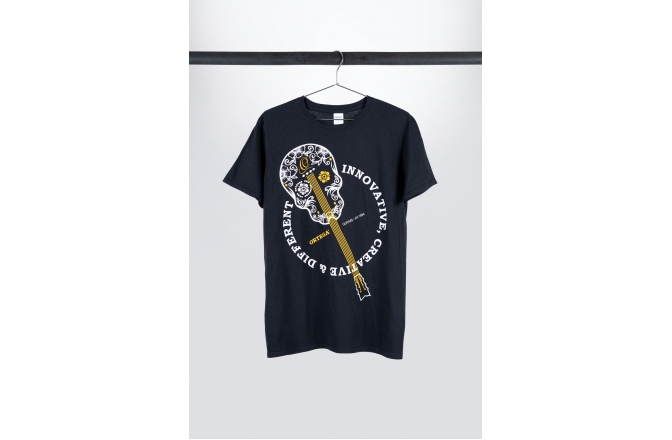 Tricou Ortega T-Shirt Skull Black L